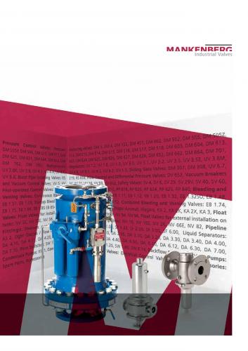 減壓閥--MANKENBERG        Pressure Control Valves